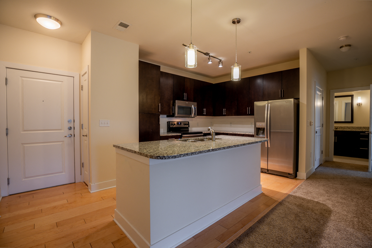 Kitchen area1at West 39th Street Apartments, Kansas City, MO, 64111